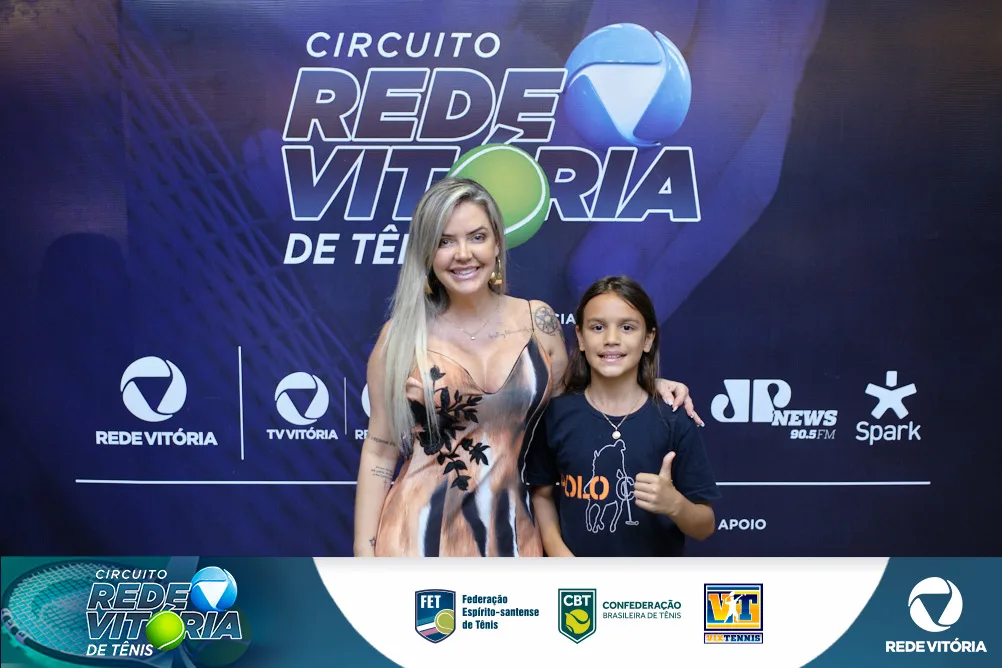 Premiação Circuito TV Vitória de Tênis
