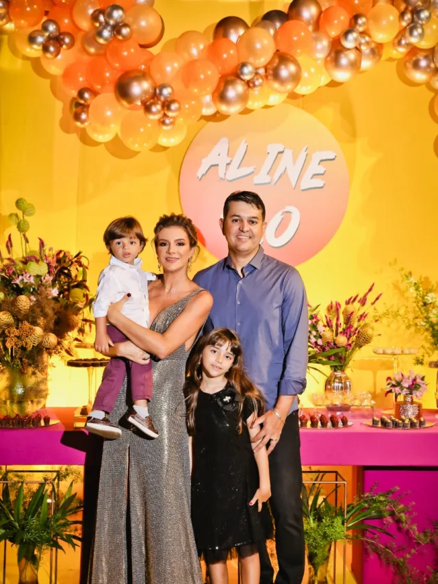 Aline faz 40