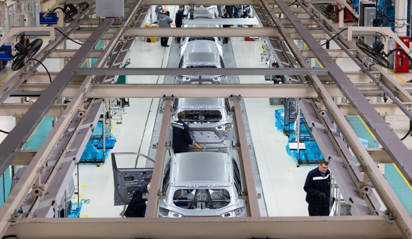 indústria automobilística montadora de automóveis