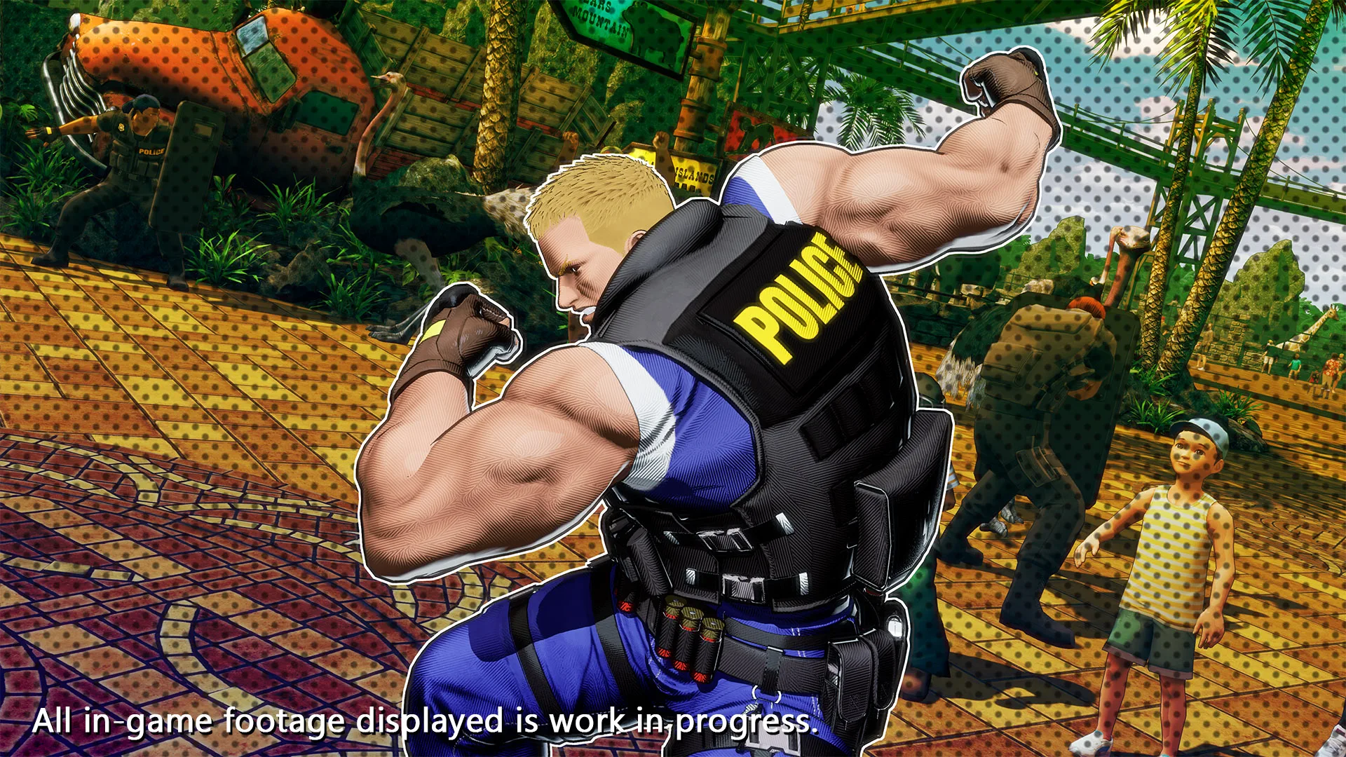 Kevin Rian leva a mão pesada da lei para FATAL FURY: City of the Wolves