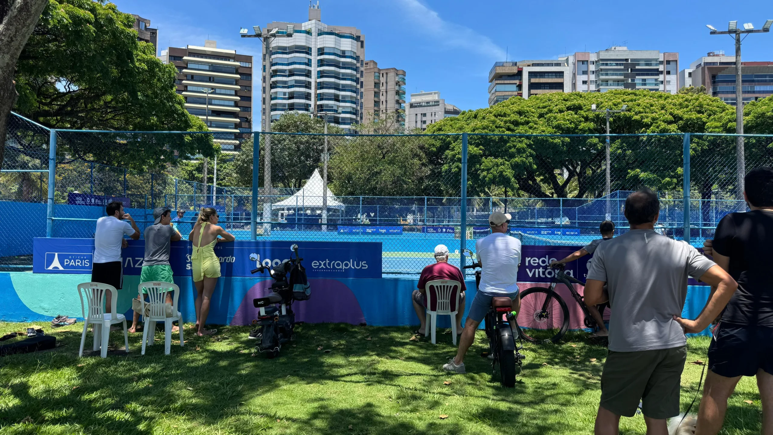 2ª etapa do Rede Vitória Open de Tênis; 08/12/2024, Praça dos Namorados