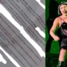 Documento mostra demissão de funcionária que foi ao show de Lady Gaga, mas informou à empresa que estaria de atestado. Foto: Reprodução X e Eduardo Valente/Ishoot/Estadão Conteúdo