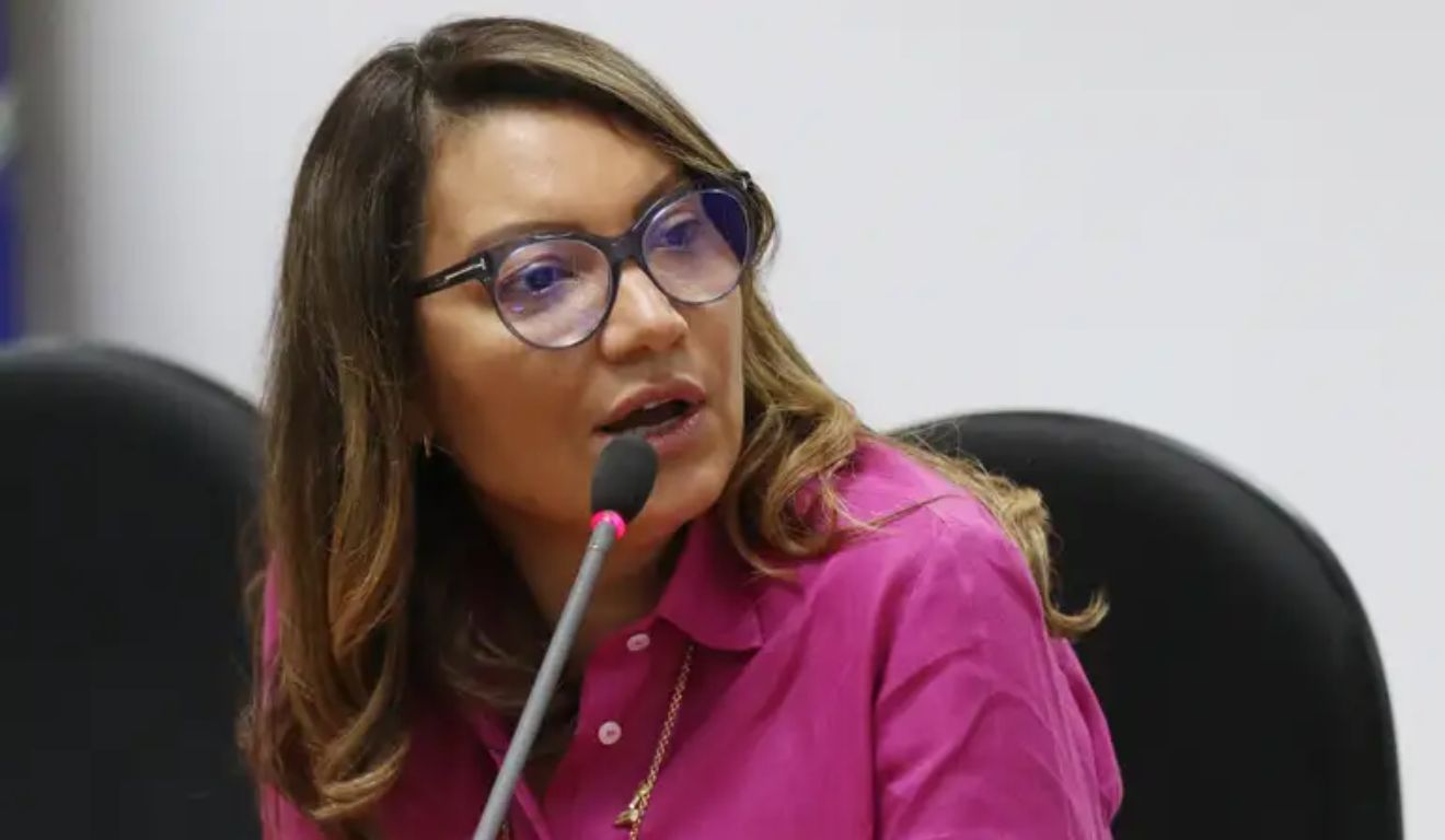 A primeira-dama Janja