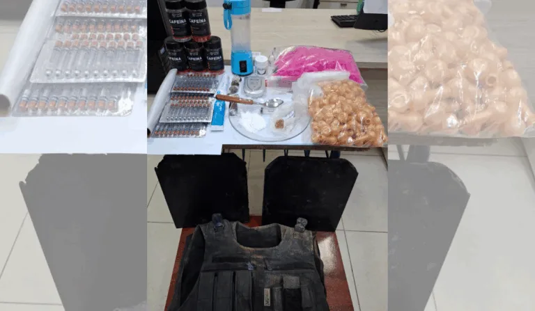 Homem é preso com drogas em Guaçuí