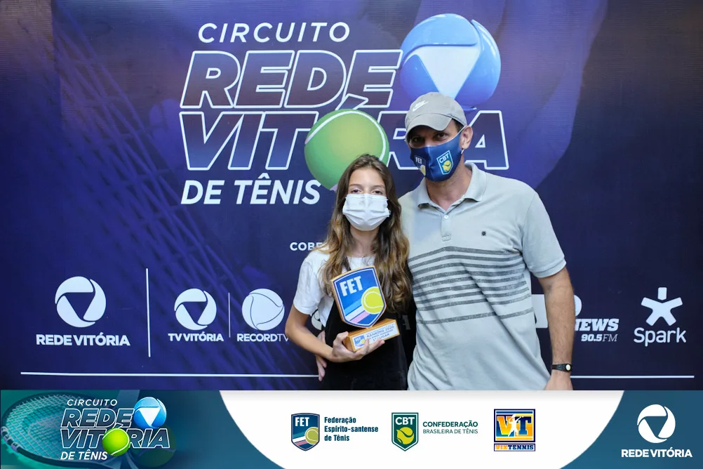 Premiação Circuito TV Vitória de Tênis