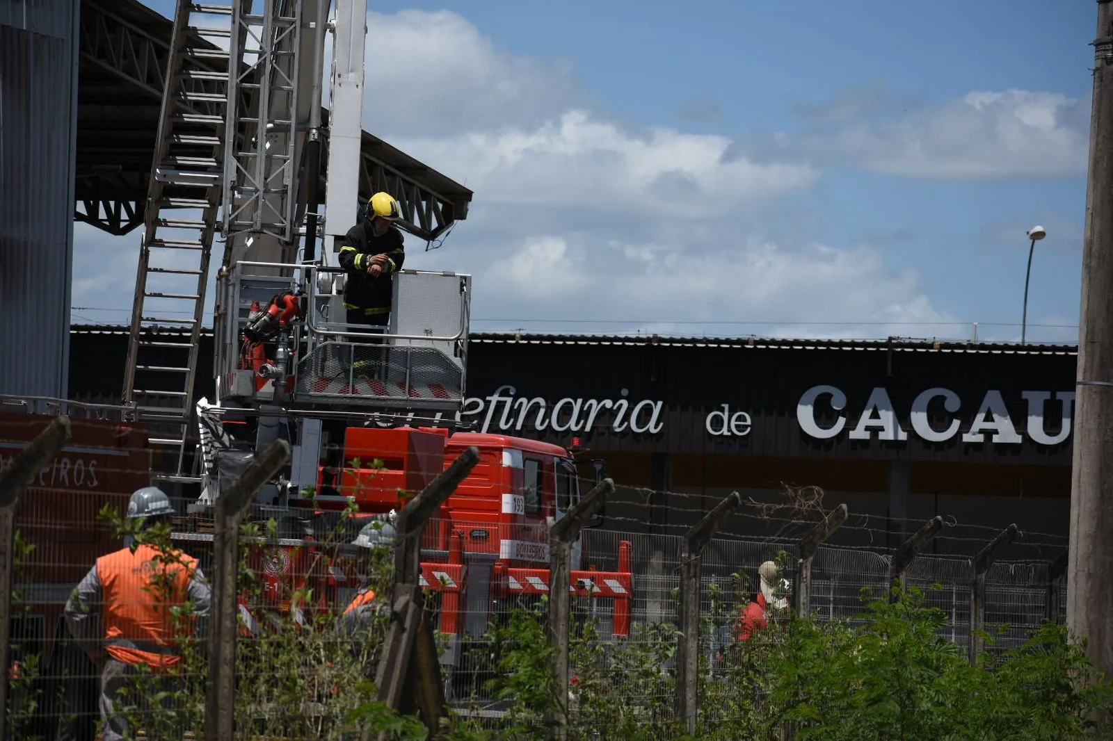 Incendio fábrica Cacau Show Linhares ES