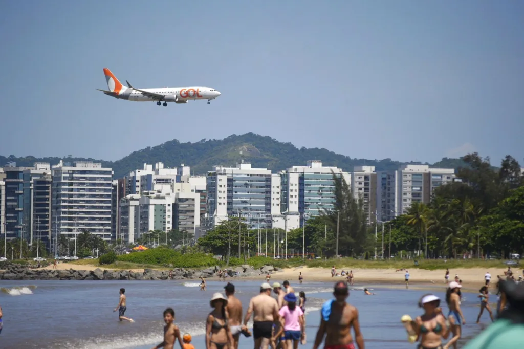 Tempo aberto - Praia de Camburí