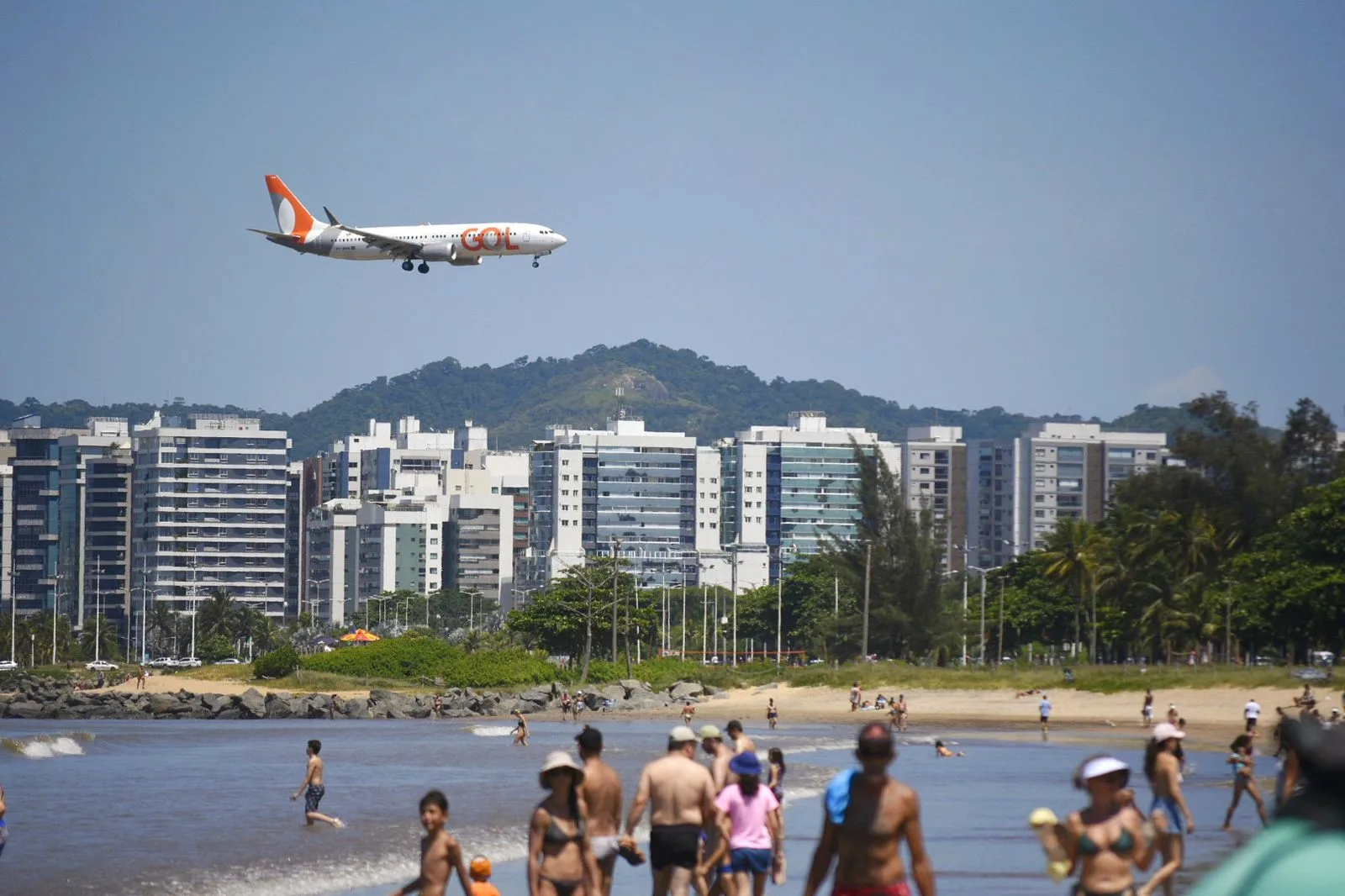 Tempo aberto - Praia de Camburí