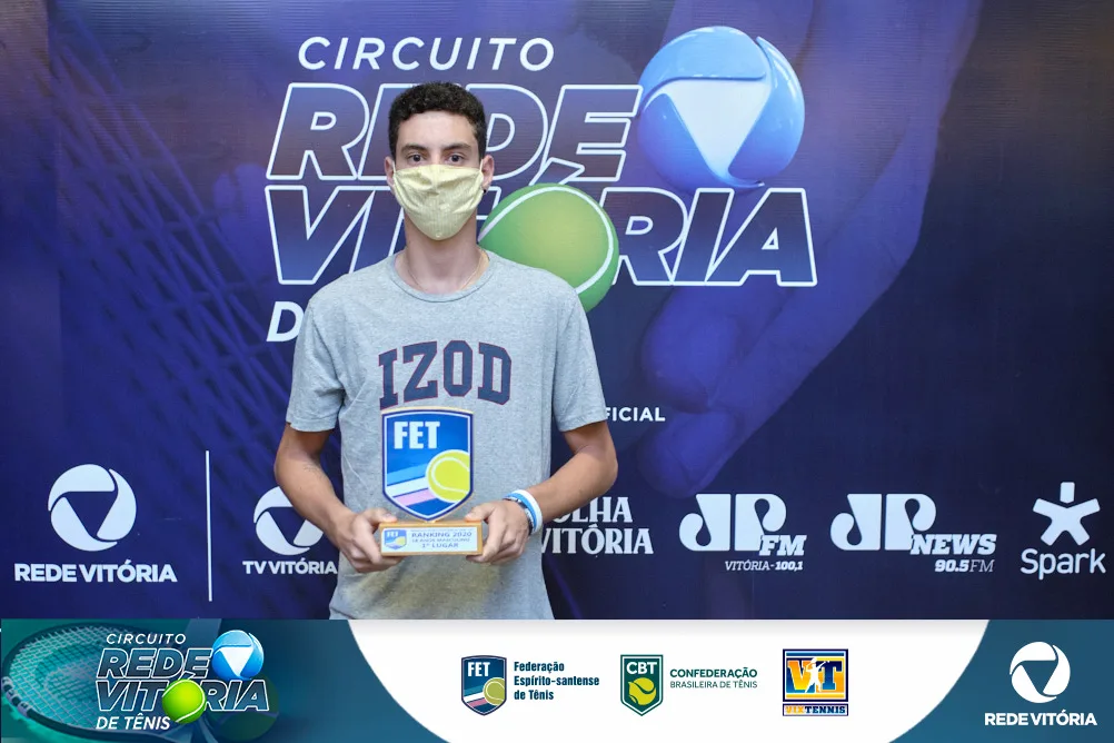 Premiação Circuito TV Vitória de Tênis