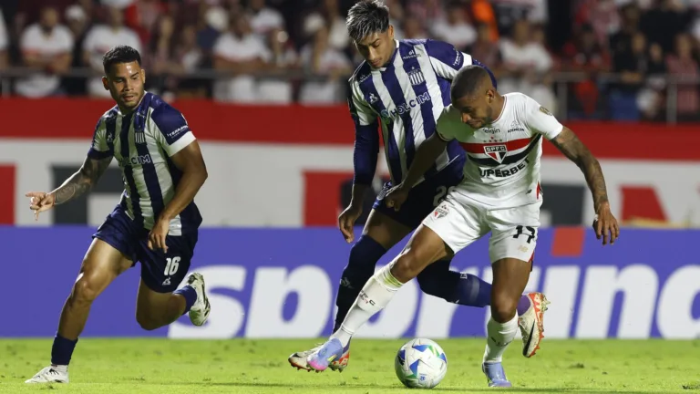 São Paulo x Talleres-ARG Créditos: Rubens Chiri e Paulo Pinto/Saopaulofc.net