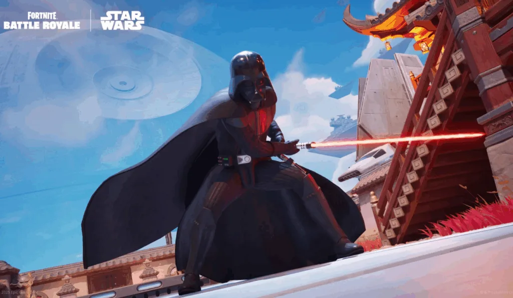 Darth Vader no Fortnite agora conversa via IA; voz fiel de James Earl Jones, diálogos dinâmicos e controles parentais reforçados, mas sem dublagem em português. Darth Vader no Fortnite agora conversa via IA; voz fiel de James Earl Jones, diálogos dinâmicos e controles parentais reforçados, mas sem dublagem em português.