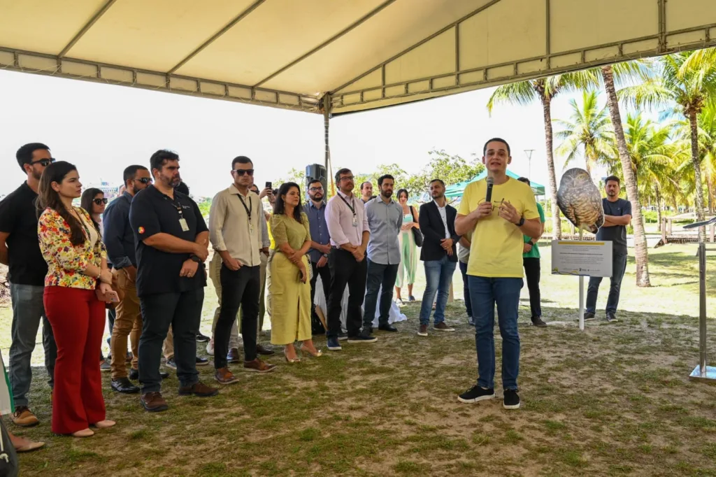Evento de recuperação da restinga