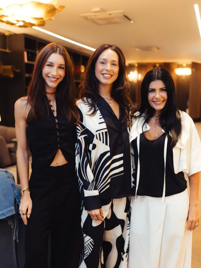 Carolina Hemerly, Julia Bastos e Ana Paula Pires Grande