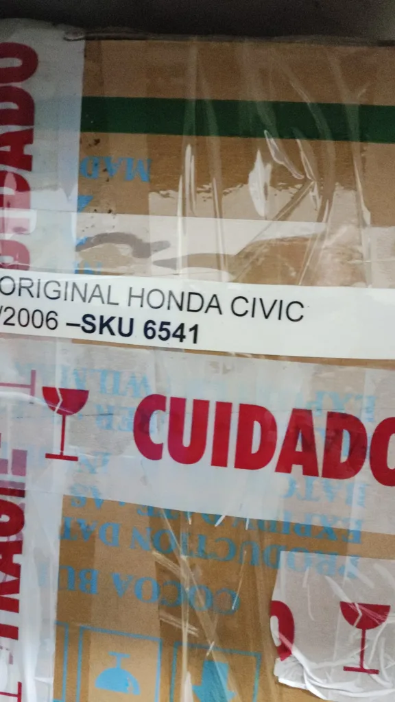Peças de carro roubadas