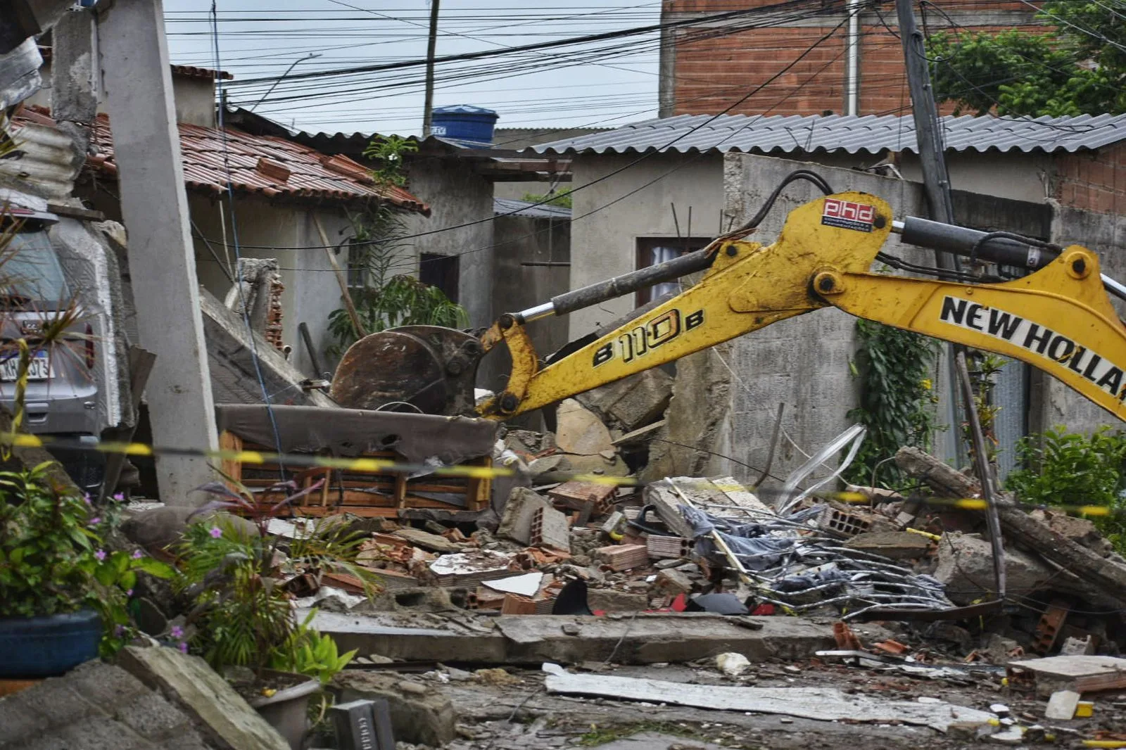 Explosão casa Vila Velha