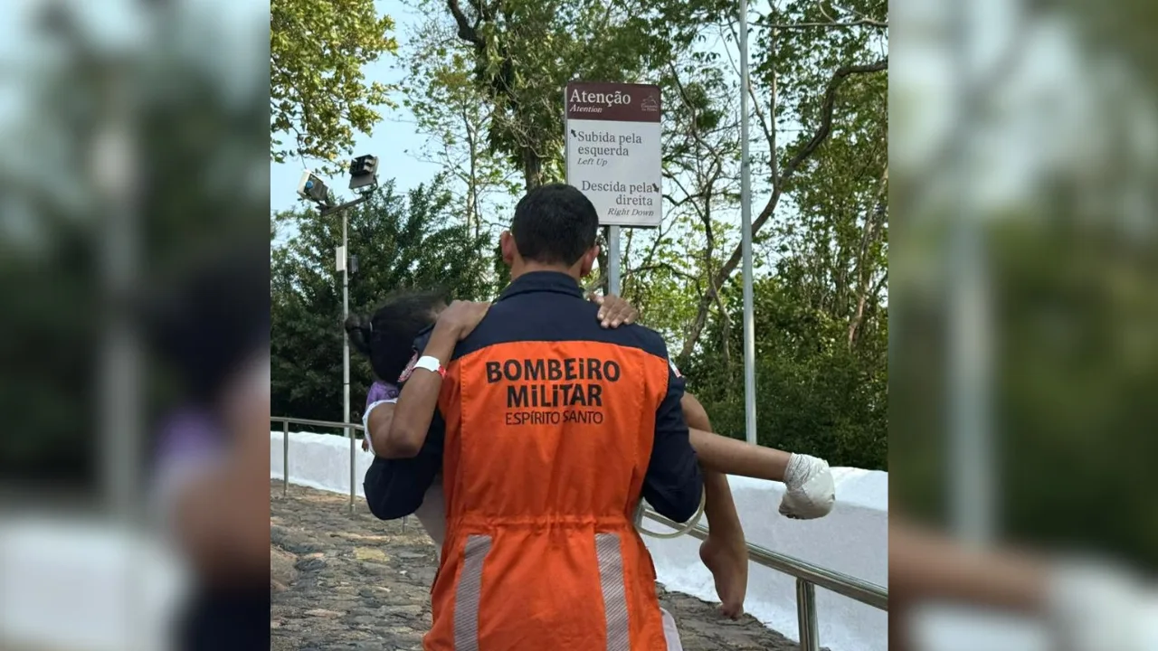 Paciente acamada realiza sonho de conhecer o Convento da Penha