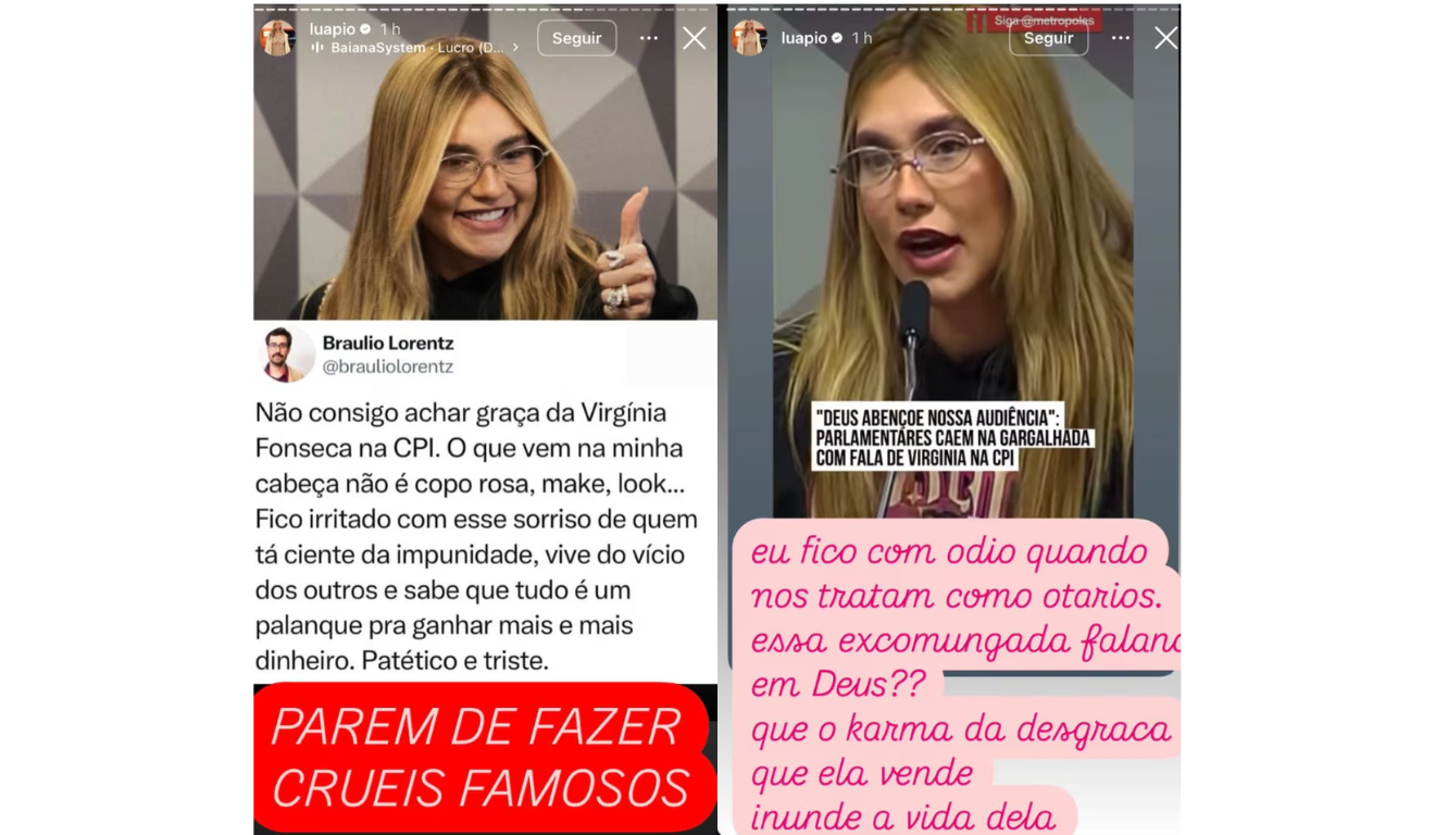 Luana Piovani briga