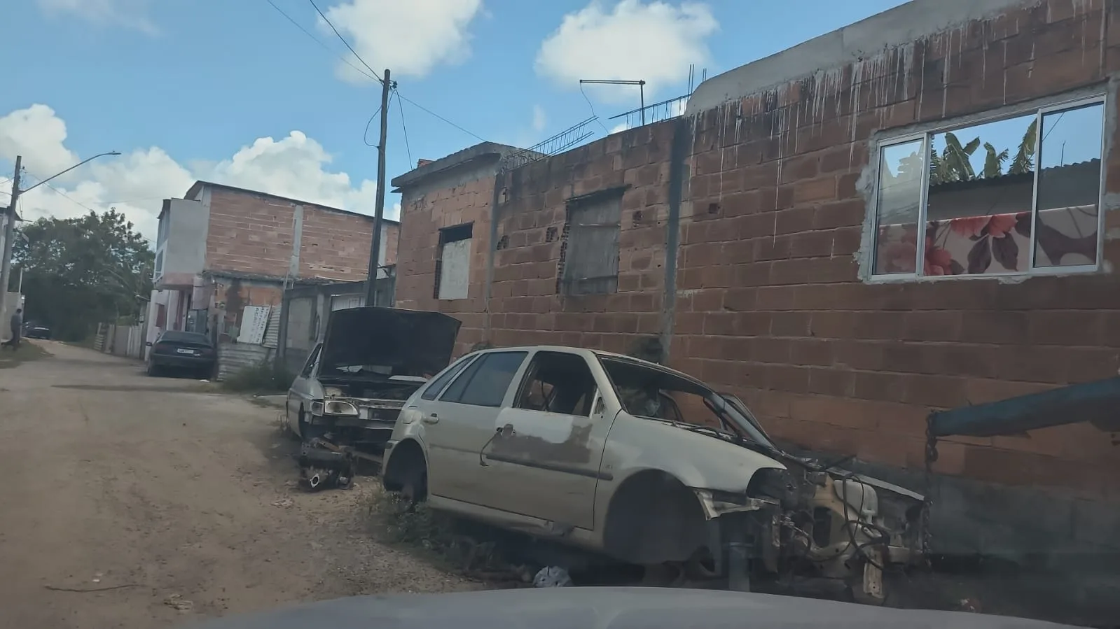 ferro velho irregular
