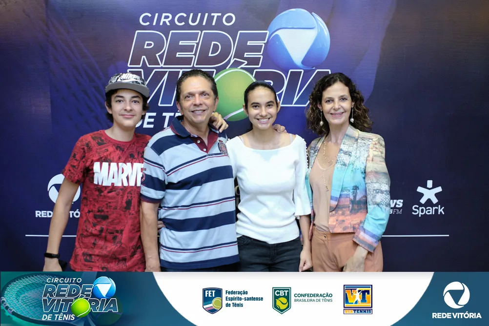 Premiação Circuito TV Vitória de Tênis