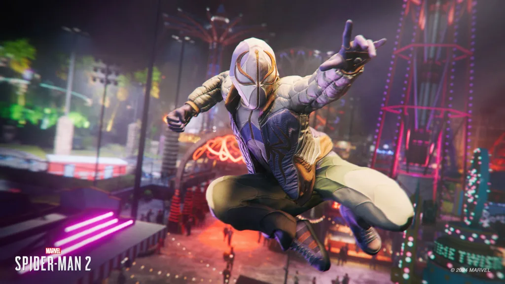Atualização gratuita traz traje de Vini Jr e Lando Norris e melhorias para Marvel's Spider-Man 2