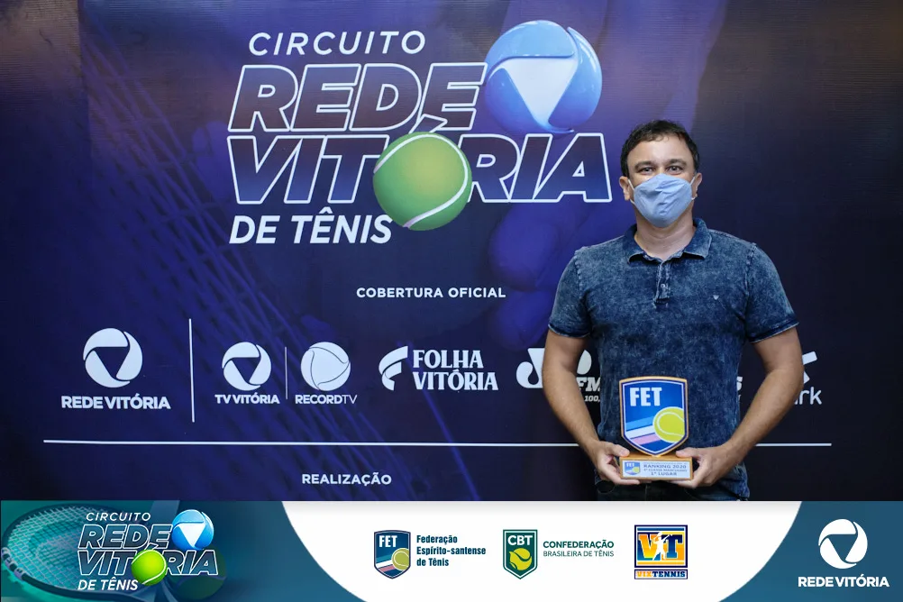 Premiação Circuito TV Vitória de Tênis