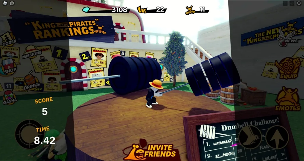 ONE PIECE GRAND ARENA está disponível a partir de hoje na Roblox.