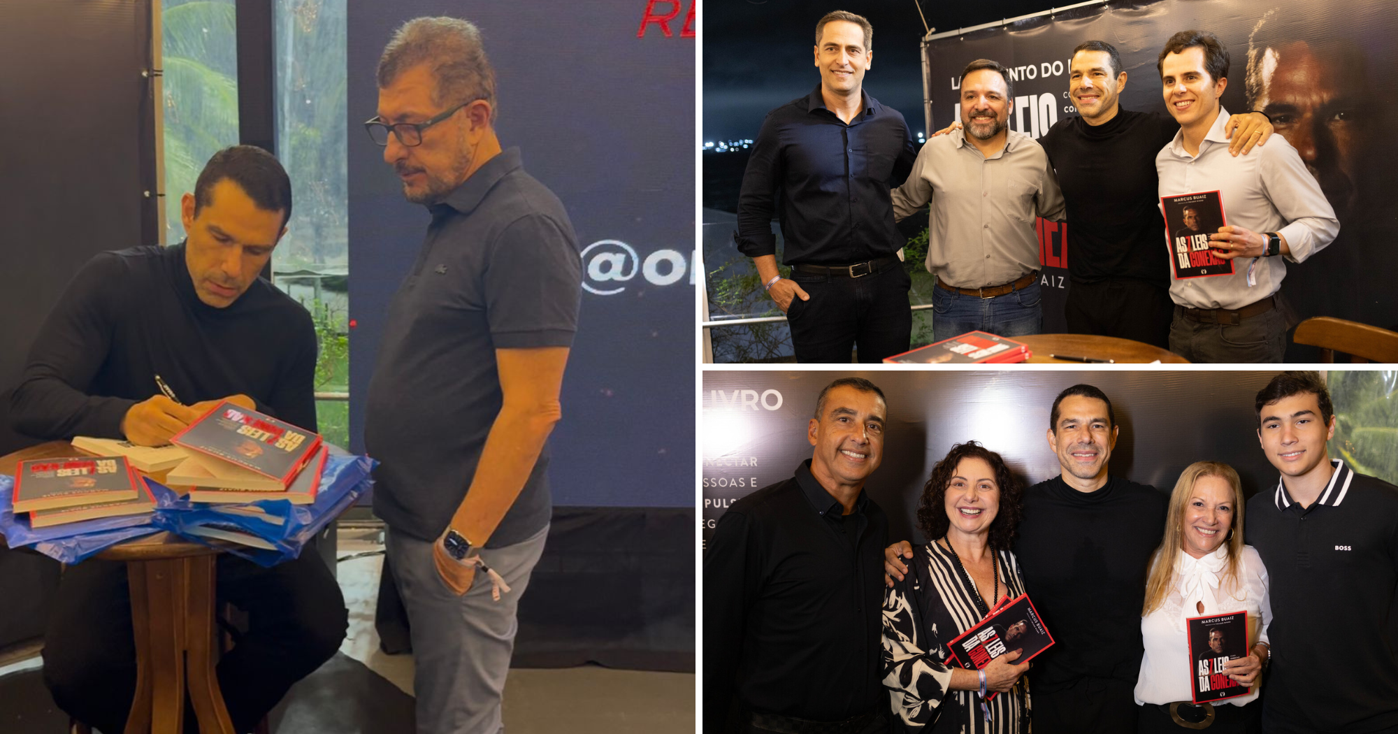 Marcus Buaiz lança livro com prefácio do Primo Rico em Vitória; veja fotos (Foto: Pedro Permuy/Alexsandra Victório)