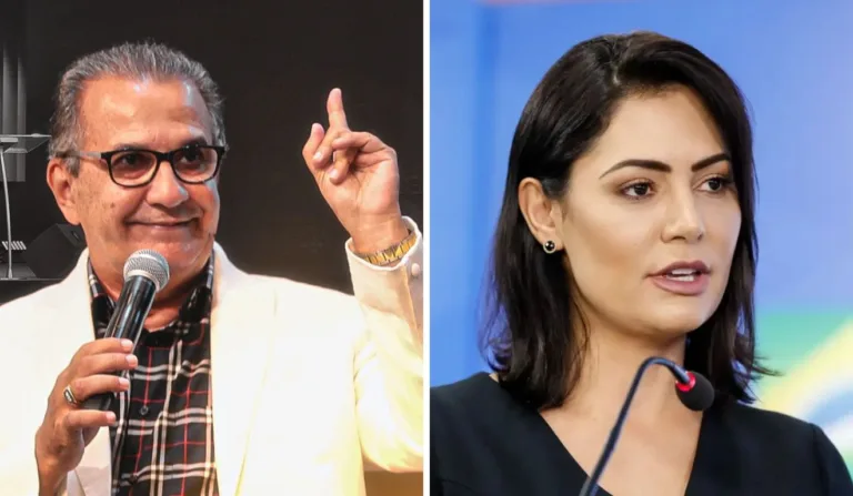Silas Malafaia e Michelle Bolsonaro
