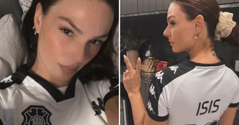 Isis Valverde comemora vitória do Rio Branco e Marcus Buaiz reage: "Pé quente" (Foto: Reprodução/Instagram @isisvalverde)