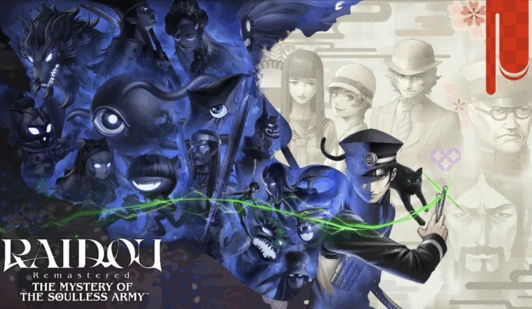 Explore o vídeo de RAIDOU Remastered, revelando os mistérios que aguardam o detetive Raidou Kuzunoha na Capital Taisho.