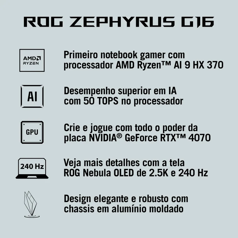 ASUS ROG anuncia primeiro notebook gamer do Brasil com o processador AMD