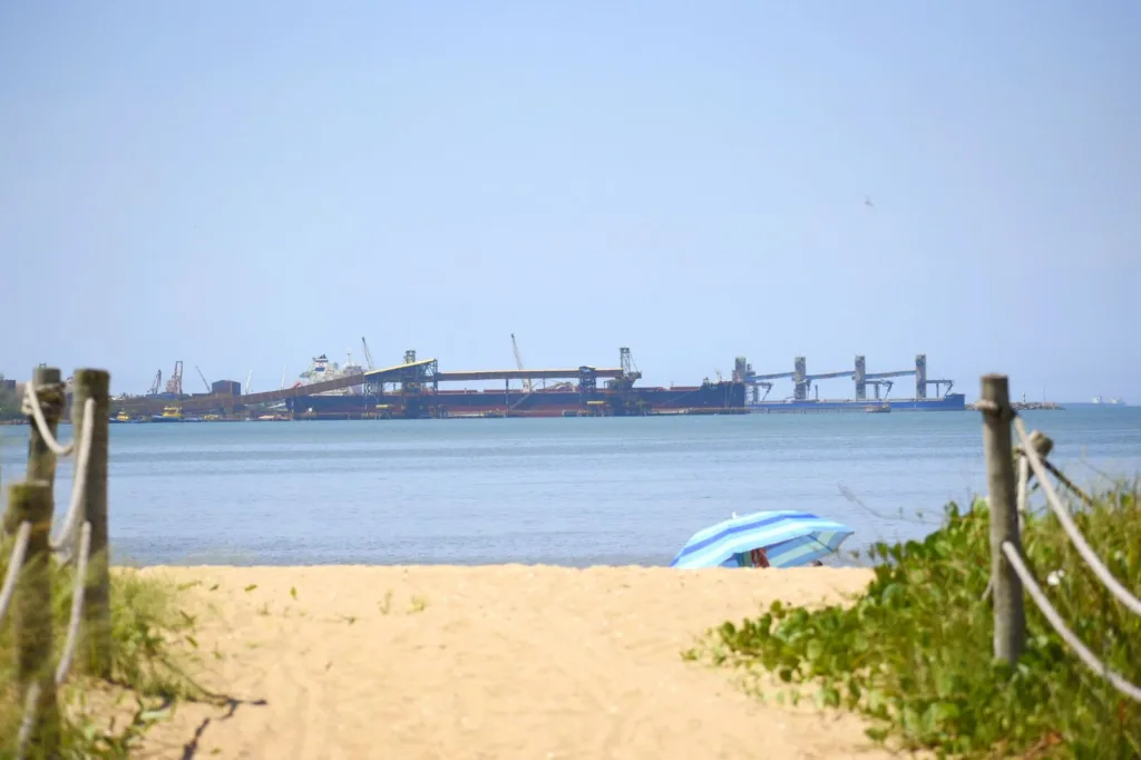 Tempo aberto - Praia de Camburí