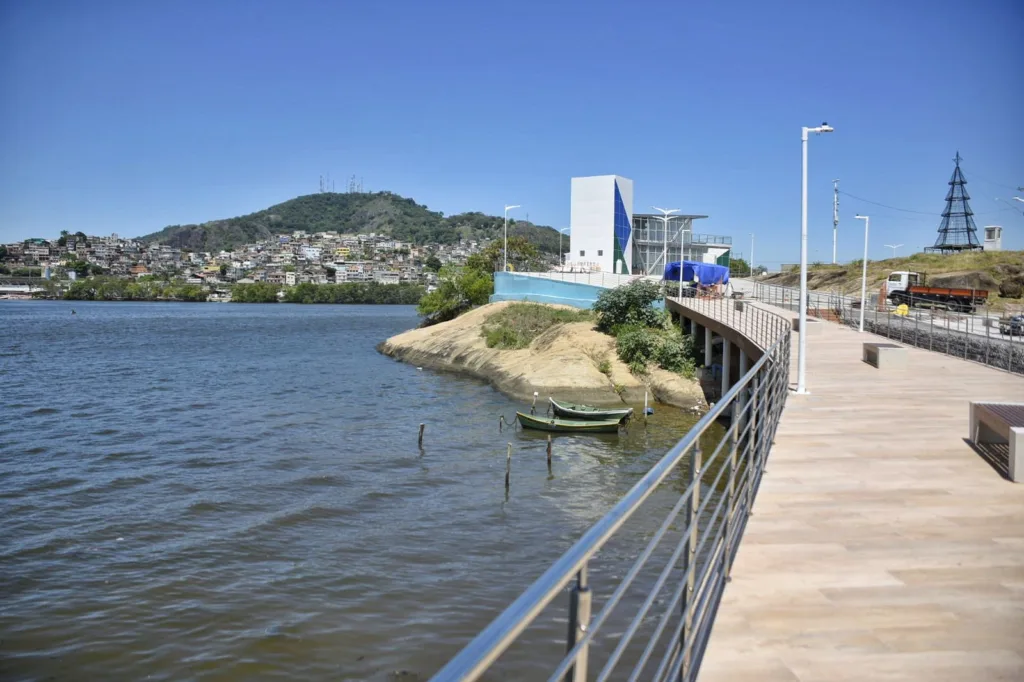 Orla de Cariacica - obras na reta final