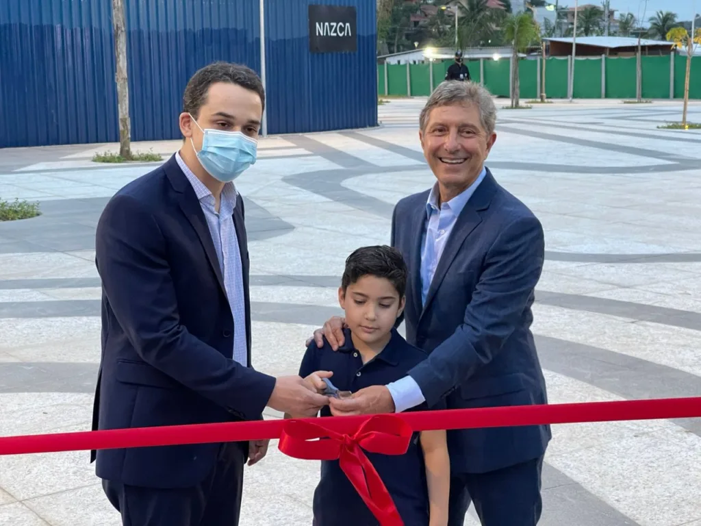 Inauguração - Parque Cultural Reserva Vitória - prefeito Lorenzo Pazolini e Americo Buaiz