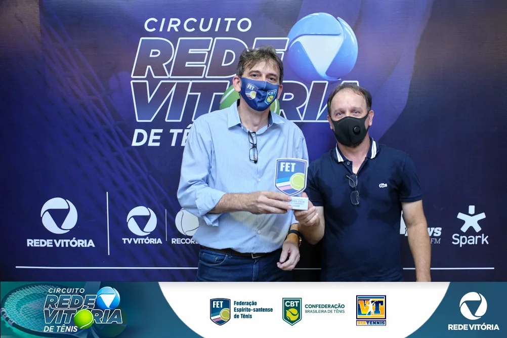 Premiação Circuito TV Vitória de Tênis
