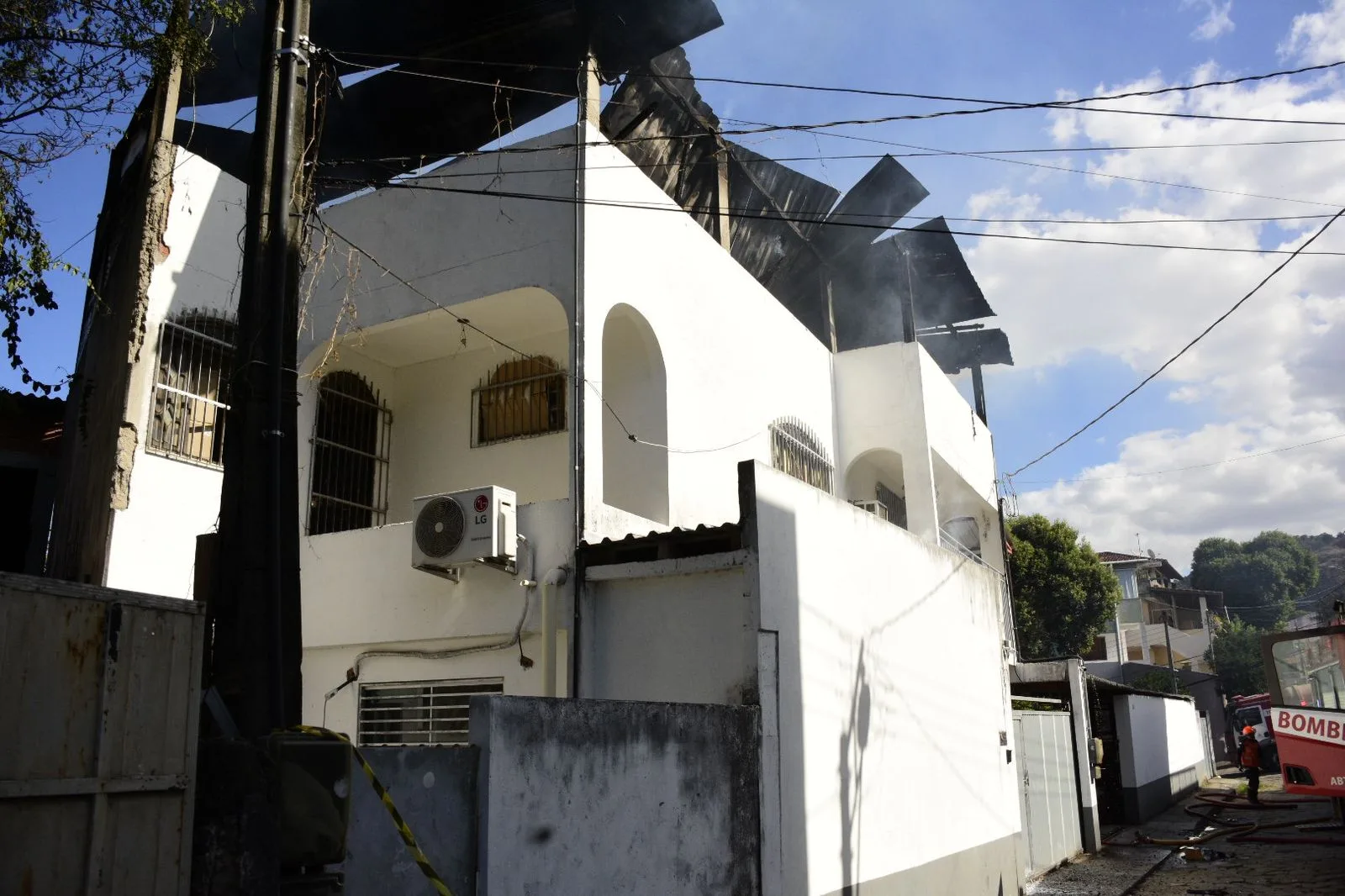 Incêndio prédio em Vitória