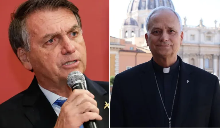 Jair Bolsonaro e Papa Leão XIV