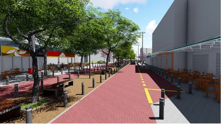 Reurbanização Polo Gastronômico da Rua da Lama