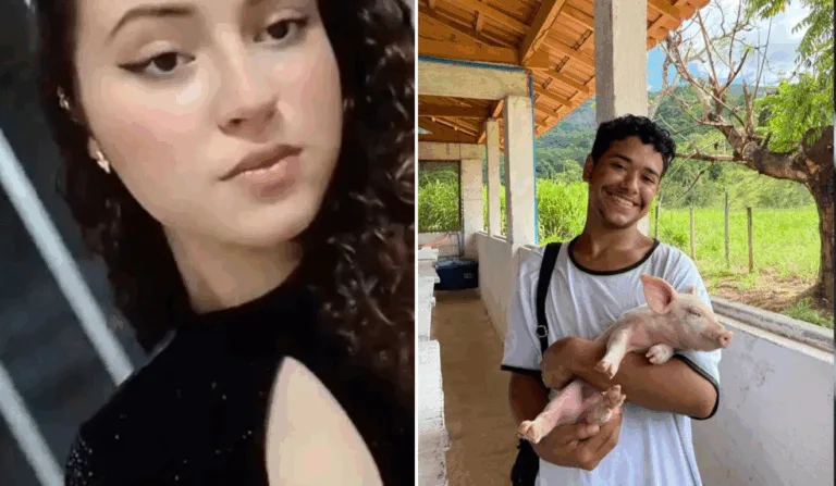 Raysla Hérlem Rangel de Oliveira e Jessé Araújo Martins dos Santos (Foto: Redes sociais)