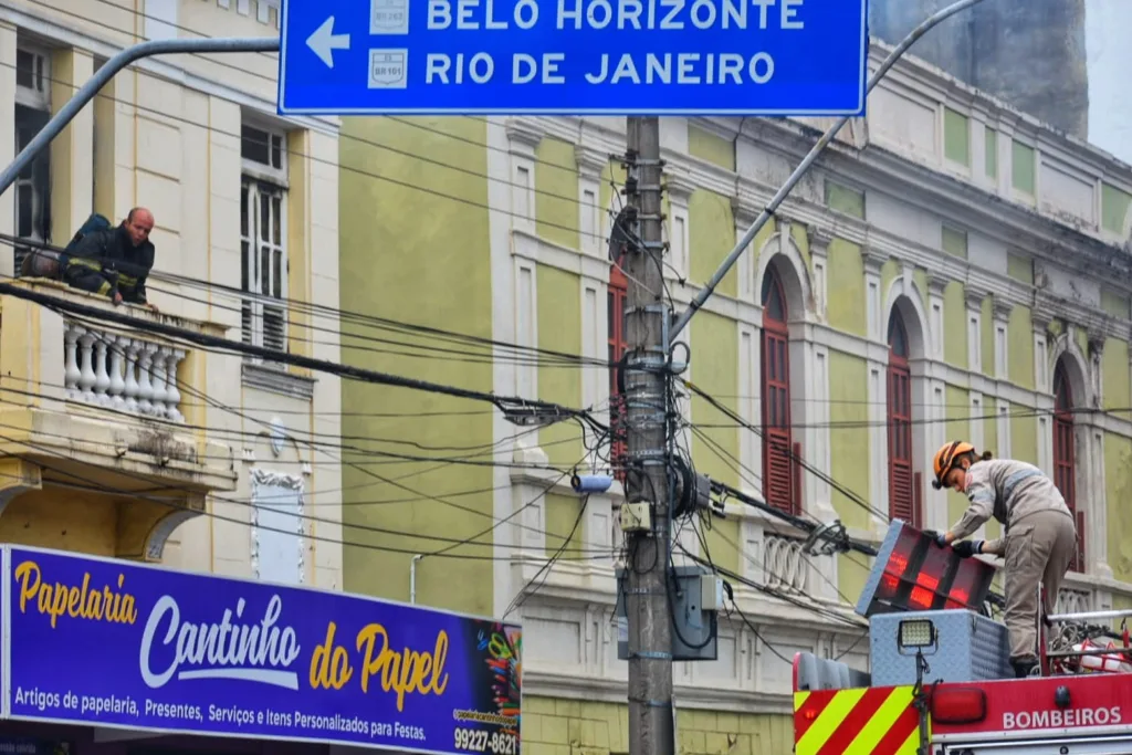 Incêndio Centro de Vitória