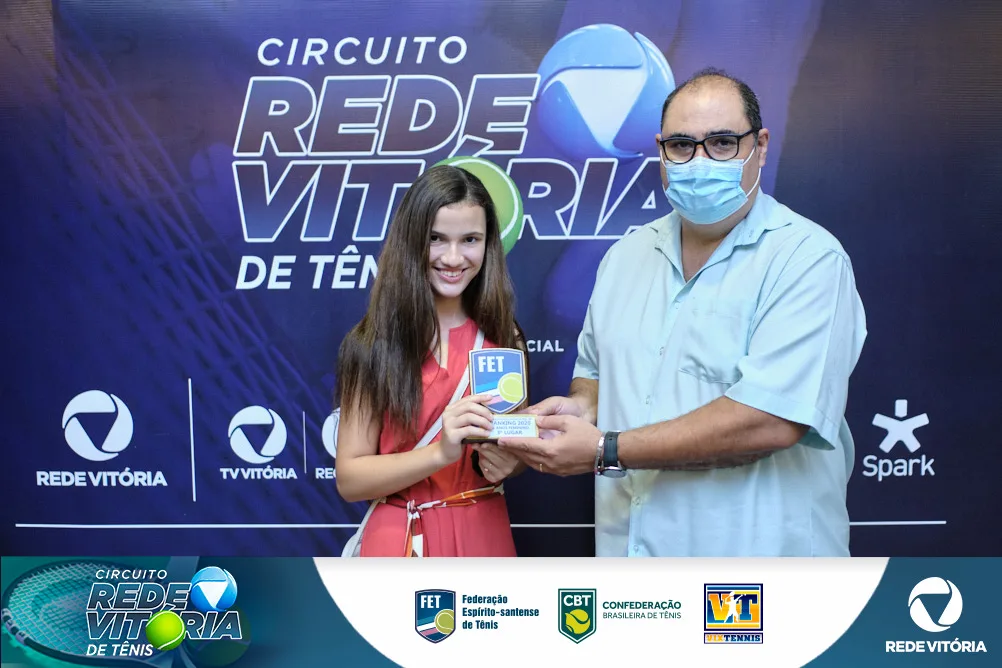 Premiação Circuito TV Vitória de Tênis