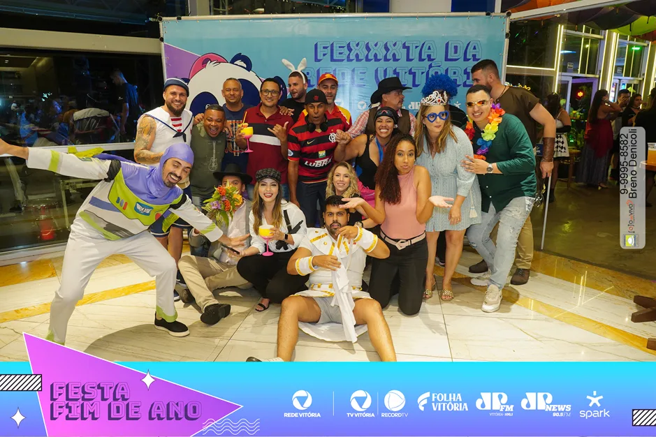 Festa de final de ano Rede Vitória 2022