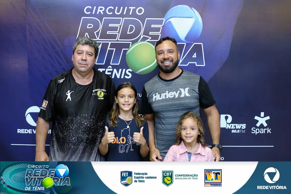 Premiação Circuito TV Vitória de Tênis