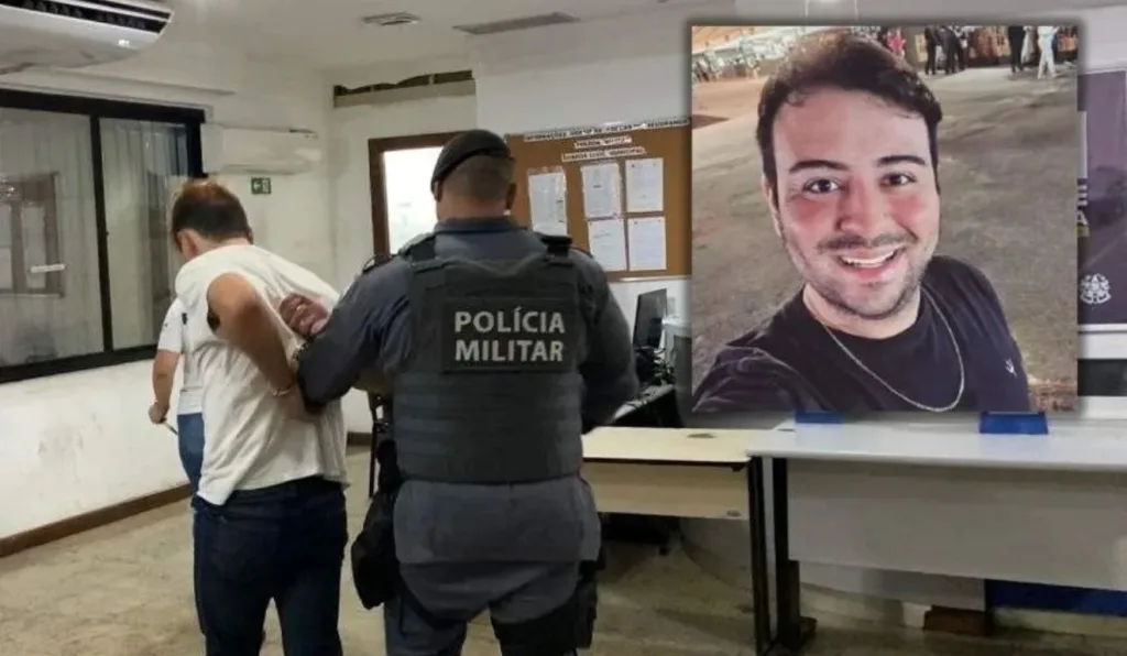Crime ocorreu em junho de 2023. Foto: Lucas Melo/Montagem Folha Vitória Crime ocorreu em junho de 2023. Foto: Lucas Melo/Montagem Folha Vitória
