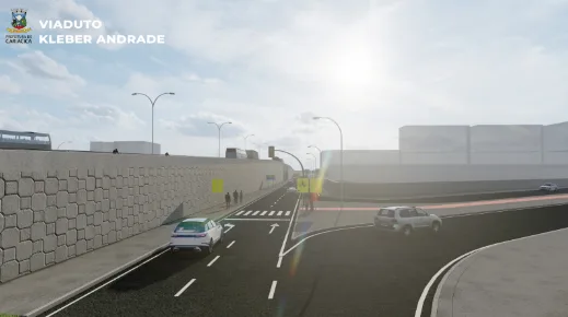 Projeto do Viaduto Kleber Andrade em Cariacica