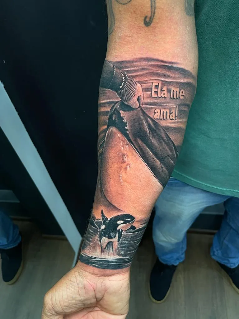 TATUAGEM ORCA