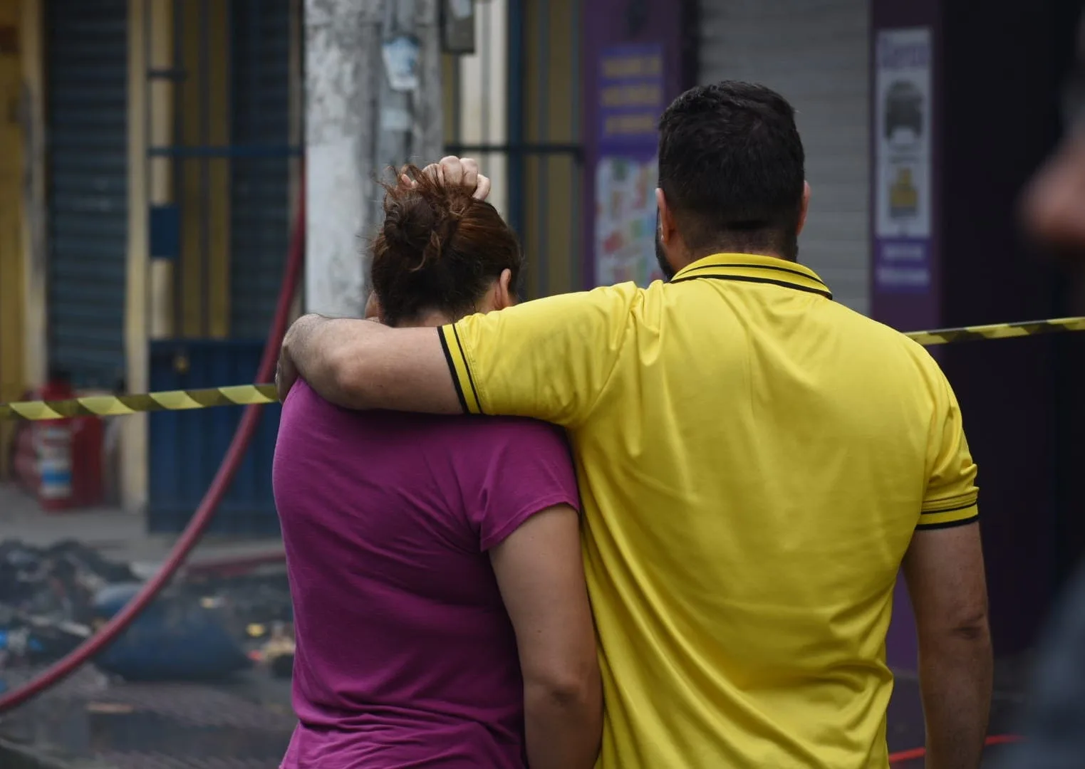 Incêndio no Centro de Vitória