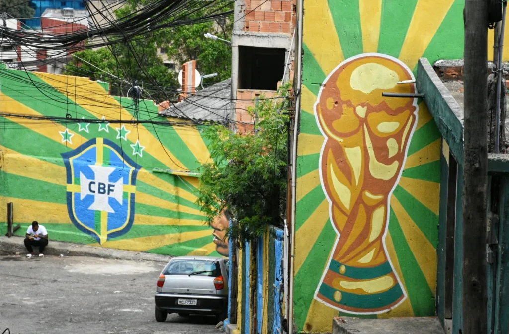 Pinturas da copa em São Benedito
