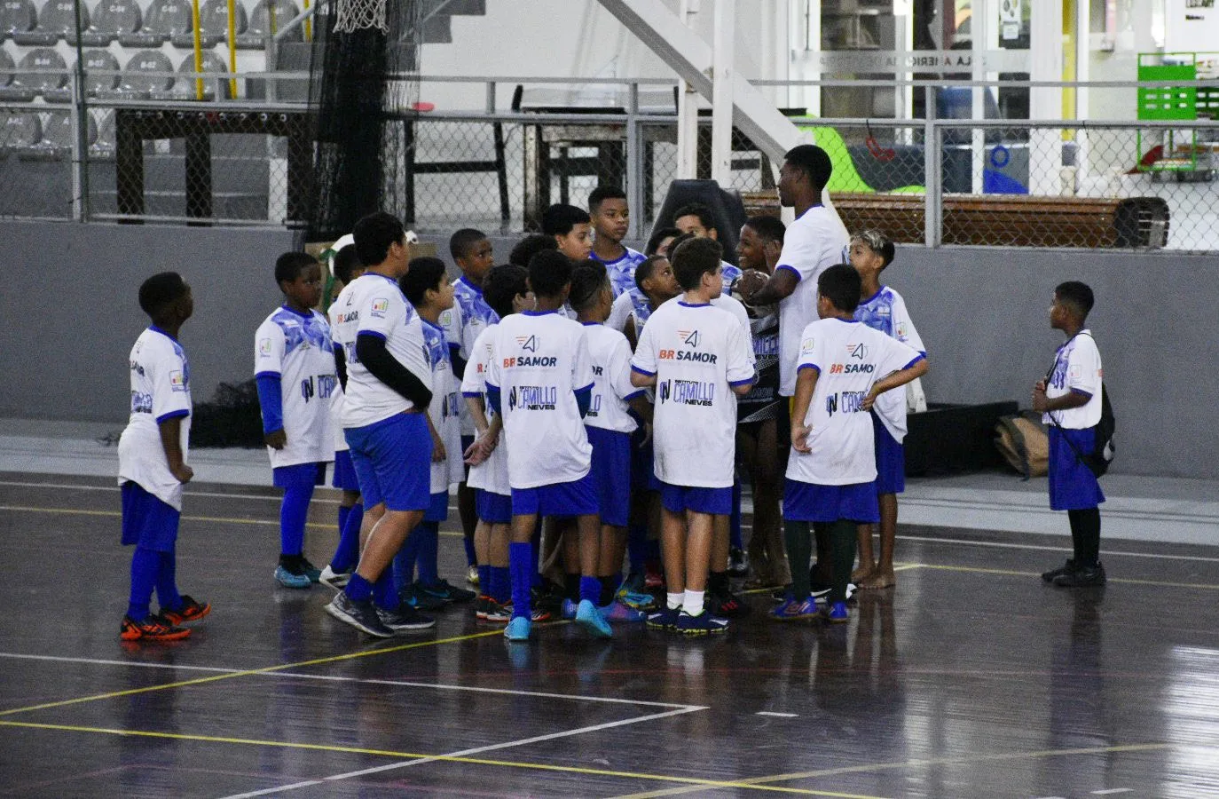 Instituto Camillo Neves promove o Amistoso do Bem no ginásio da Escola Americana de Vitória