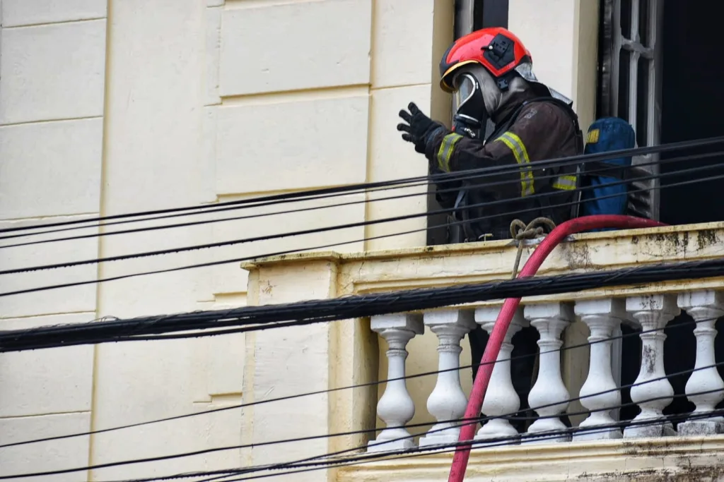 Incêndio Centro de Vitória